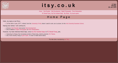 Desktop Screenshot of itsy.co.uk